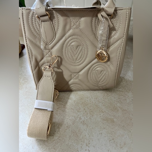 Valentino Orlando Light Taupe Small Tote/Crossbody - Picture 2 of 8